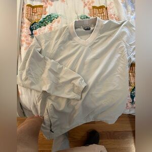 adidas pullover windbreaker